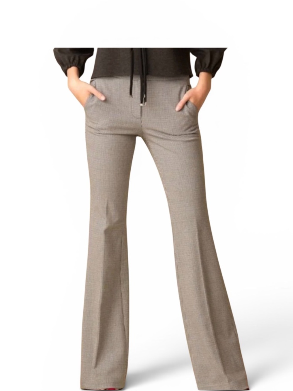 Tibi Houndstooth Trousers